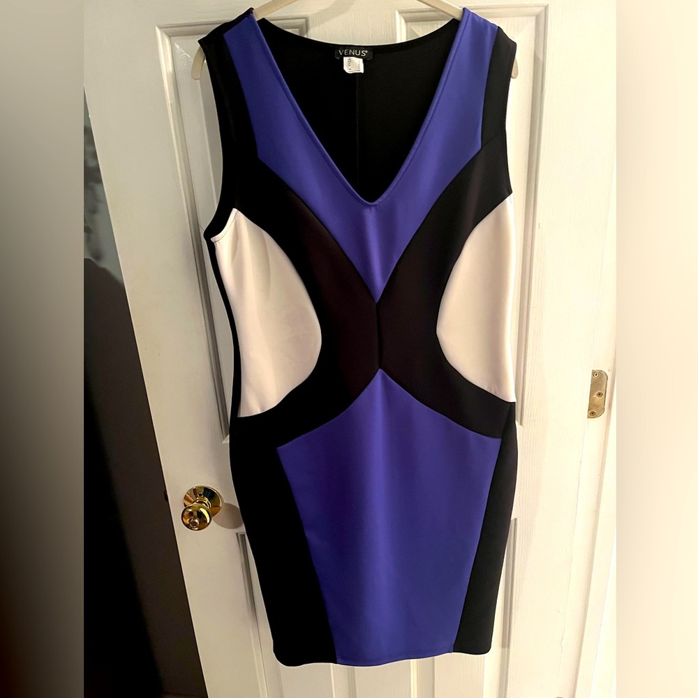 Venus Dress Sz 14 Multicolor Bodycon